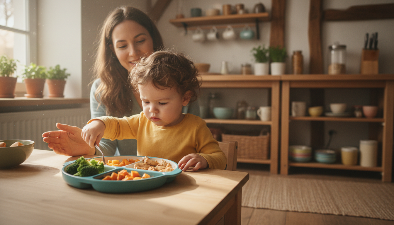 Why Tackling Toddler Picky Eating Matters Every Day – toddler exploring food