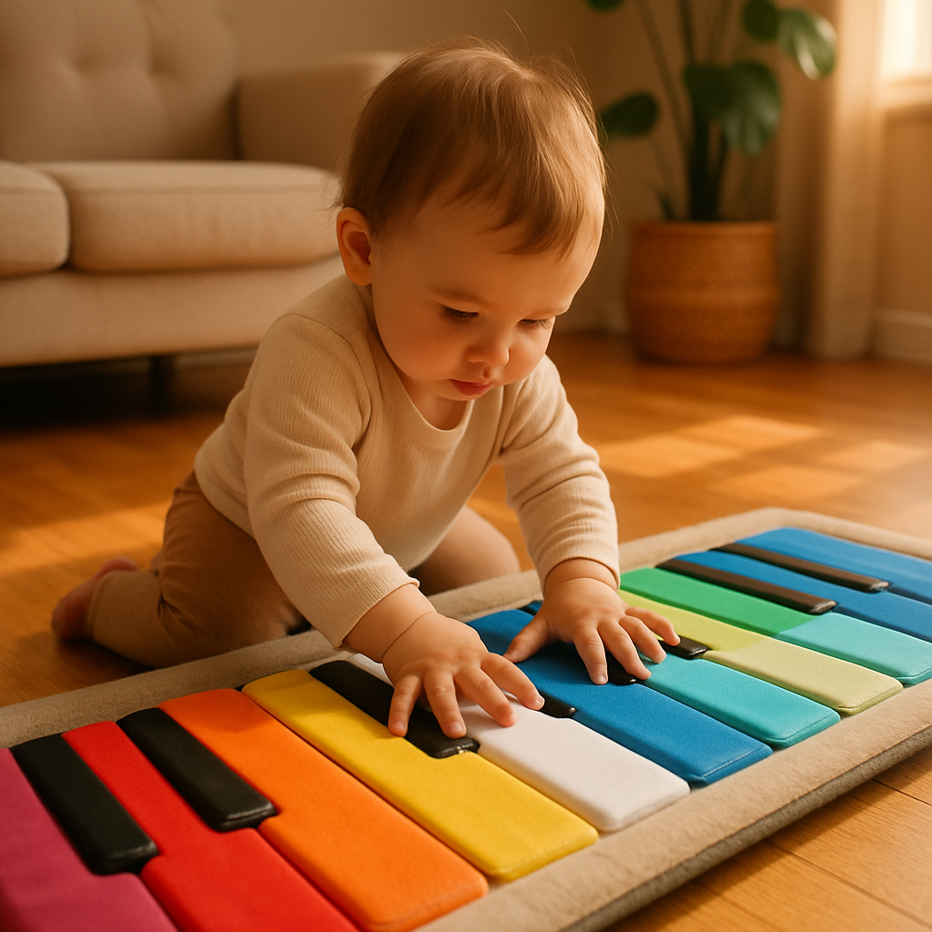 Why Musical Play Is Essential for Toddler Development cheerful kids playing piano