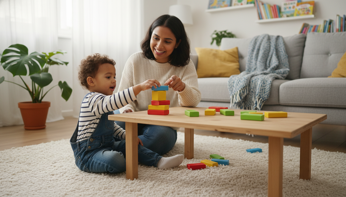 Why Early Math Skills Are Essential — toddlers learning with cubes