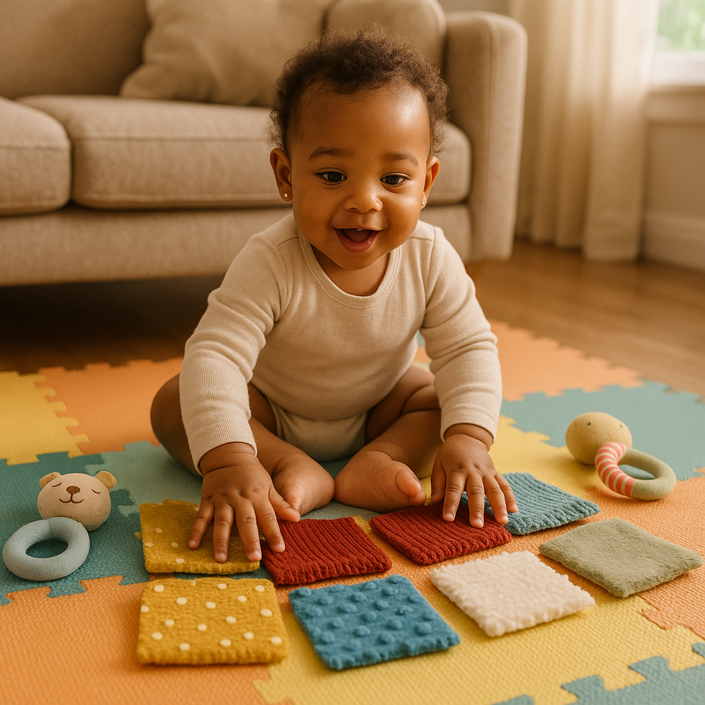 Why Sensory and Motor Development Are Vital for Babies tactile exploration