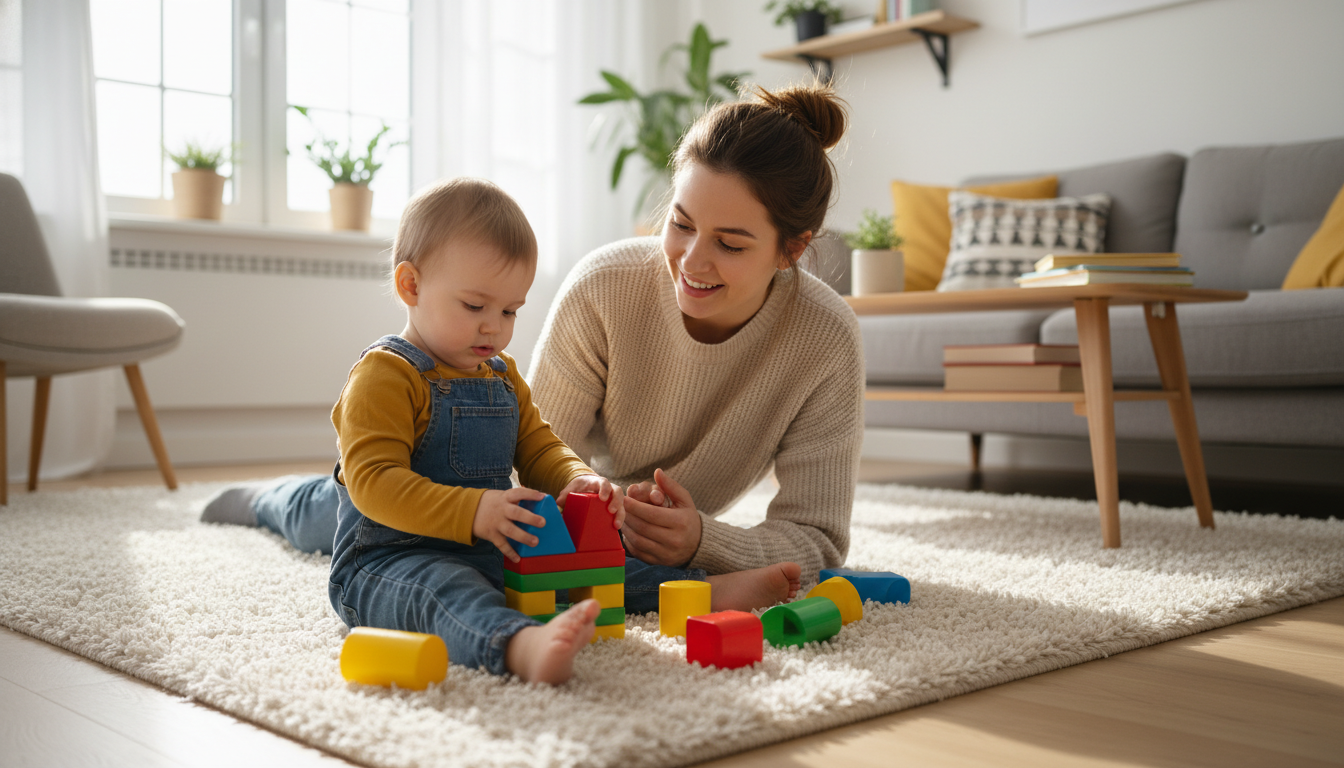 Why Fine Motor Skills, Creativity, and Problem-Solving Matter – toddlers playing with magnetic shapes