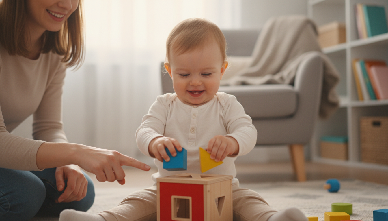 Spotlight on the Melissa & Doug Classic Wooden Shape Sorting Cube trusted toddler toy