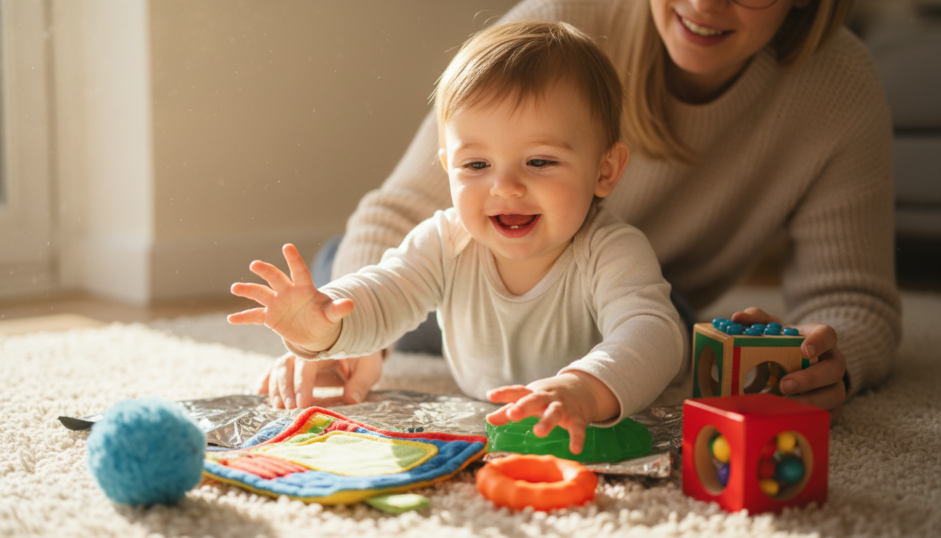 Developmental Gains from Interactive Educational Dinosaur Toys toddler learning with toy