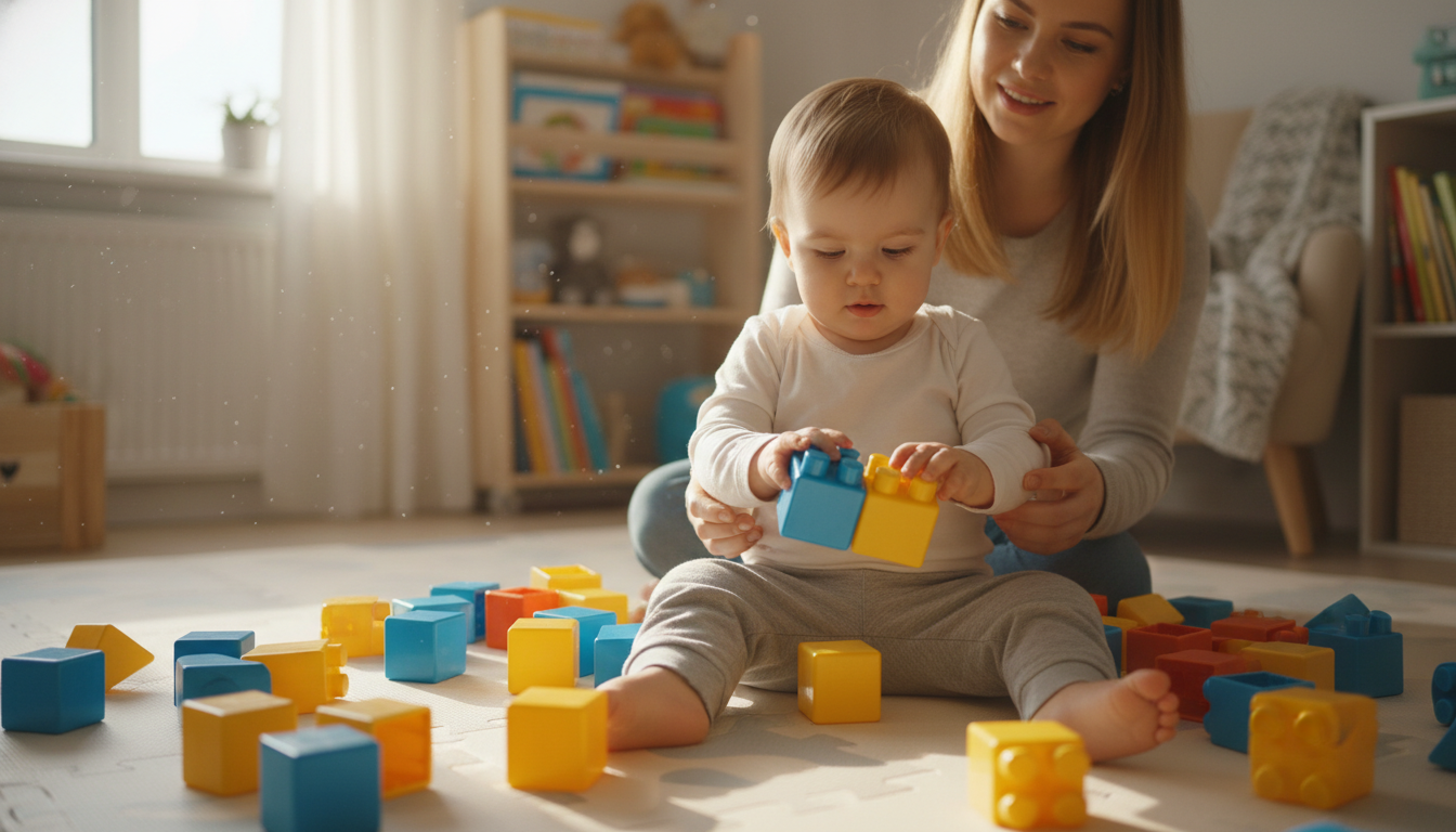 Hands-On Learning with Numberblocks and MathLink Cubes — toddler snapping cubes