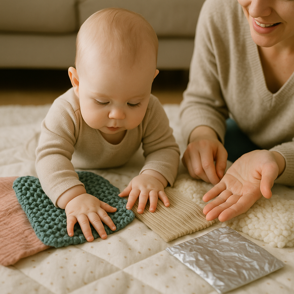 How High Contrast and Sensory Baby Books Support Development – sensory play exploration