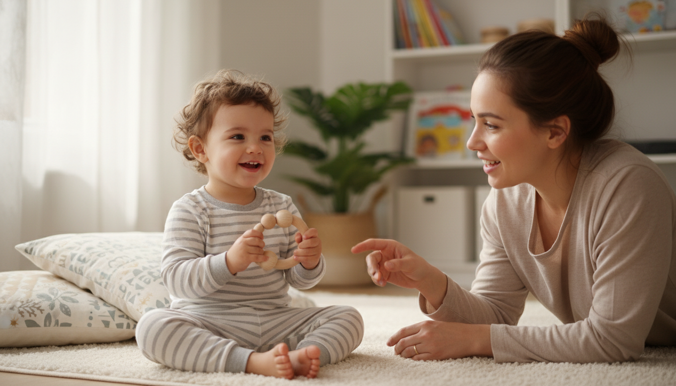 How Flexible Baby Shaker Toys Support Development detailed baby playing