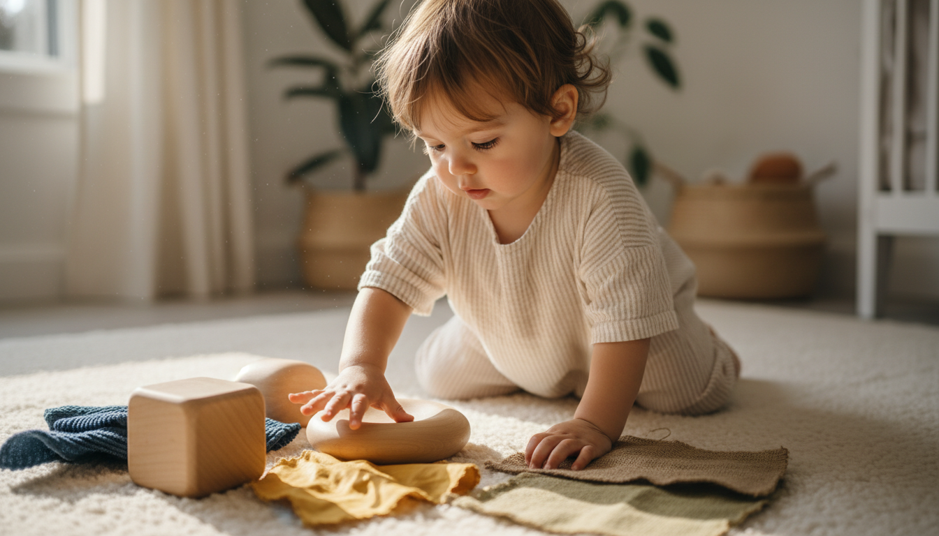 GOPO Toys Montessori Wooden Shape Sorter & Puzzle mindful play model