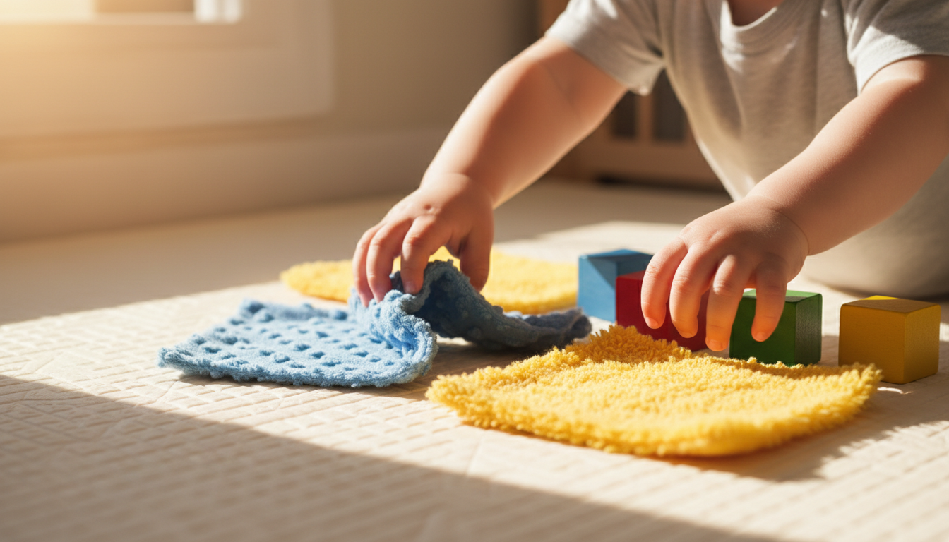 Bringing Play to Life Interactive Fun with the Maze Cube toddler hands playing