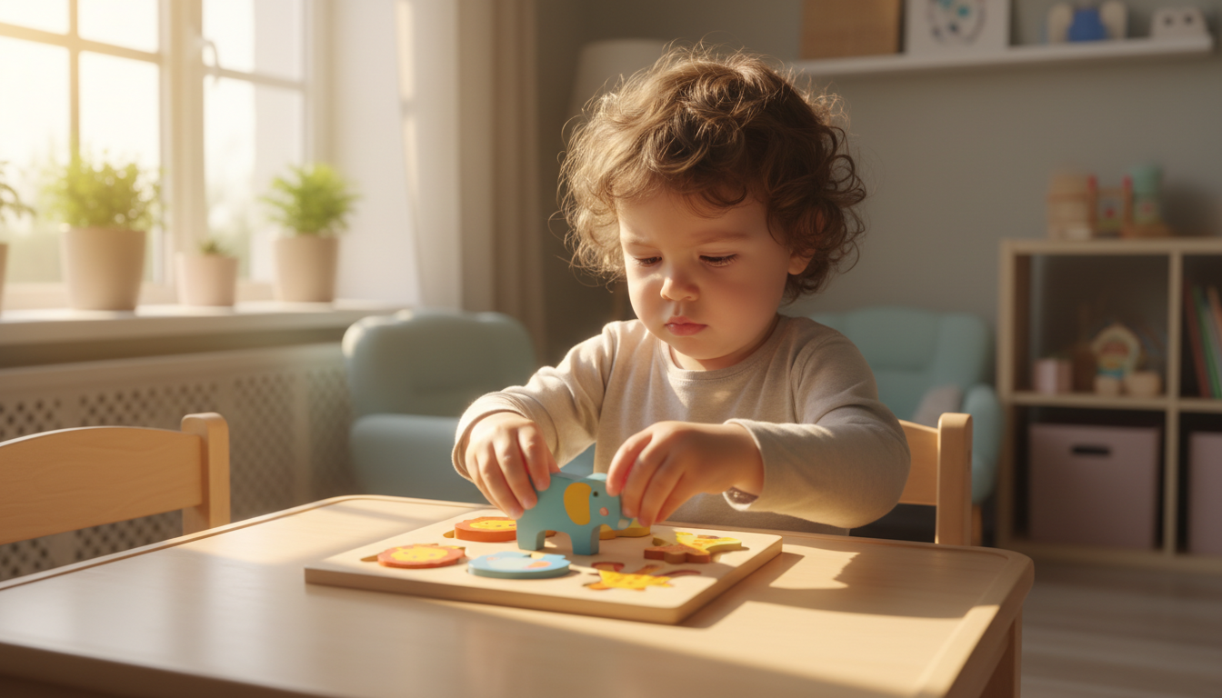 The Science Behind Brain Teaser Games: Insights from Experts toddler exploring puzzles