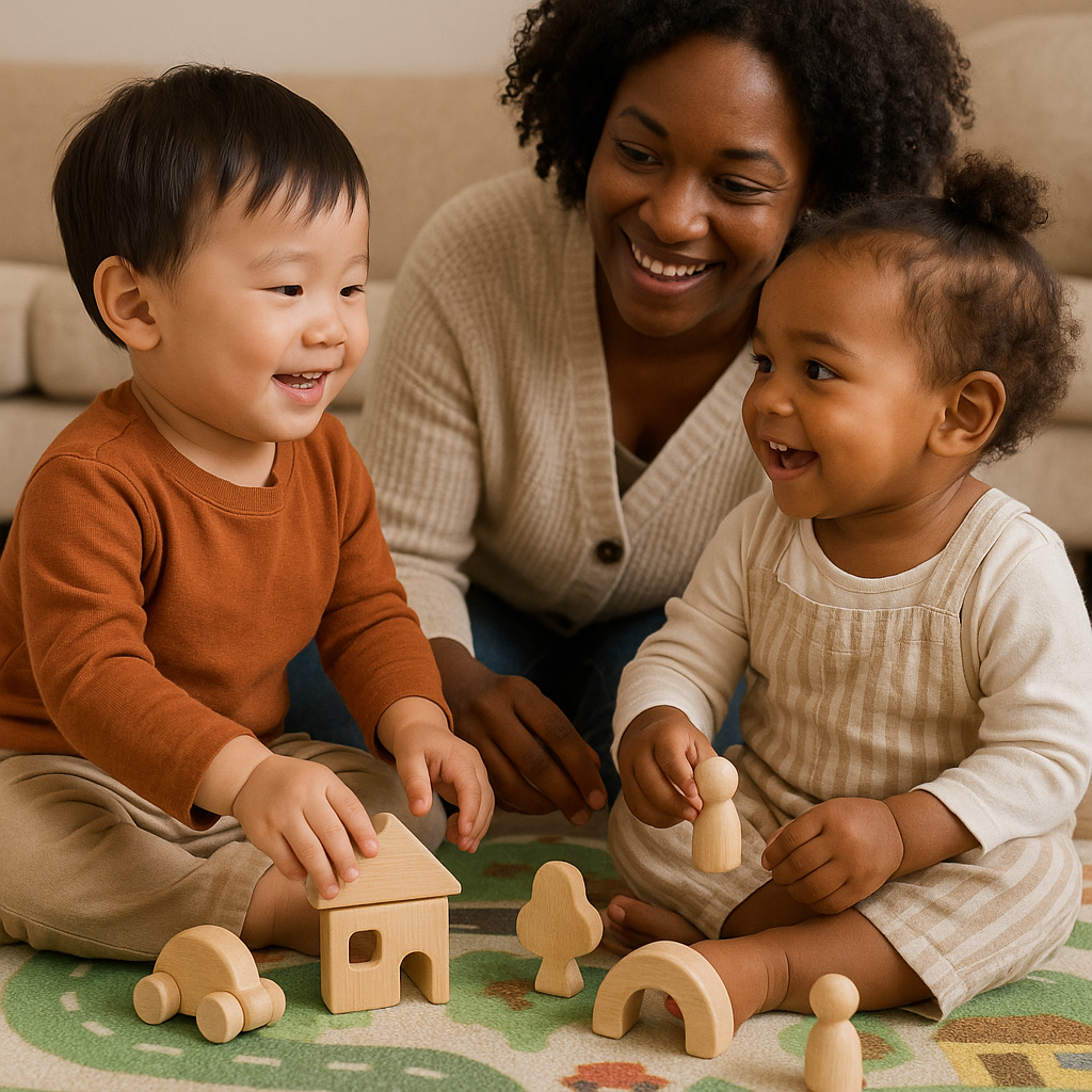 Parent Tips & FAQs When Choosing Toddler Developmental Toys toddler exploring toy pieces