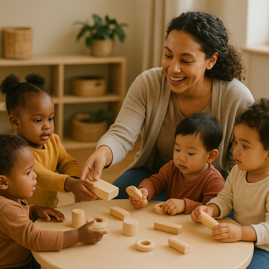 Spotlight on the Coogam Wooden Tangram Puzzle Blocks Set: colorful tangram pieces