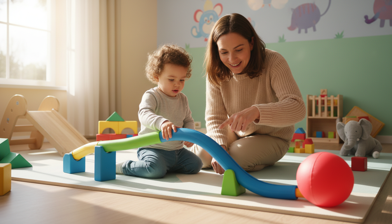 Spotlight on Fat Brain Air Toobz STEM Building Toy – colorful play set and fan