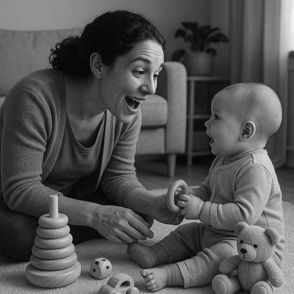 What Science Says About High Contrast and Sensory Books for Infants – scientific research illustrations