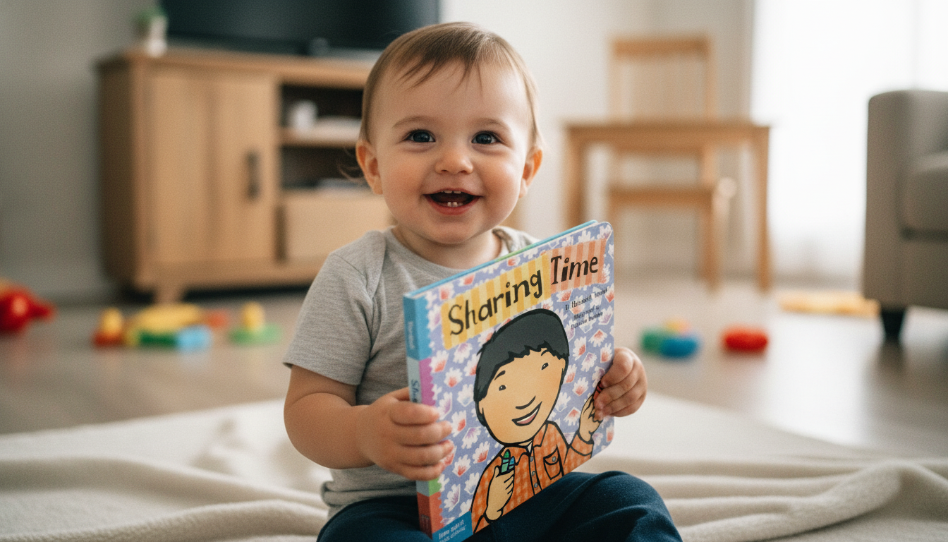 Sharing Time Toddler Board Book