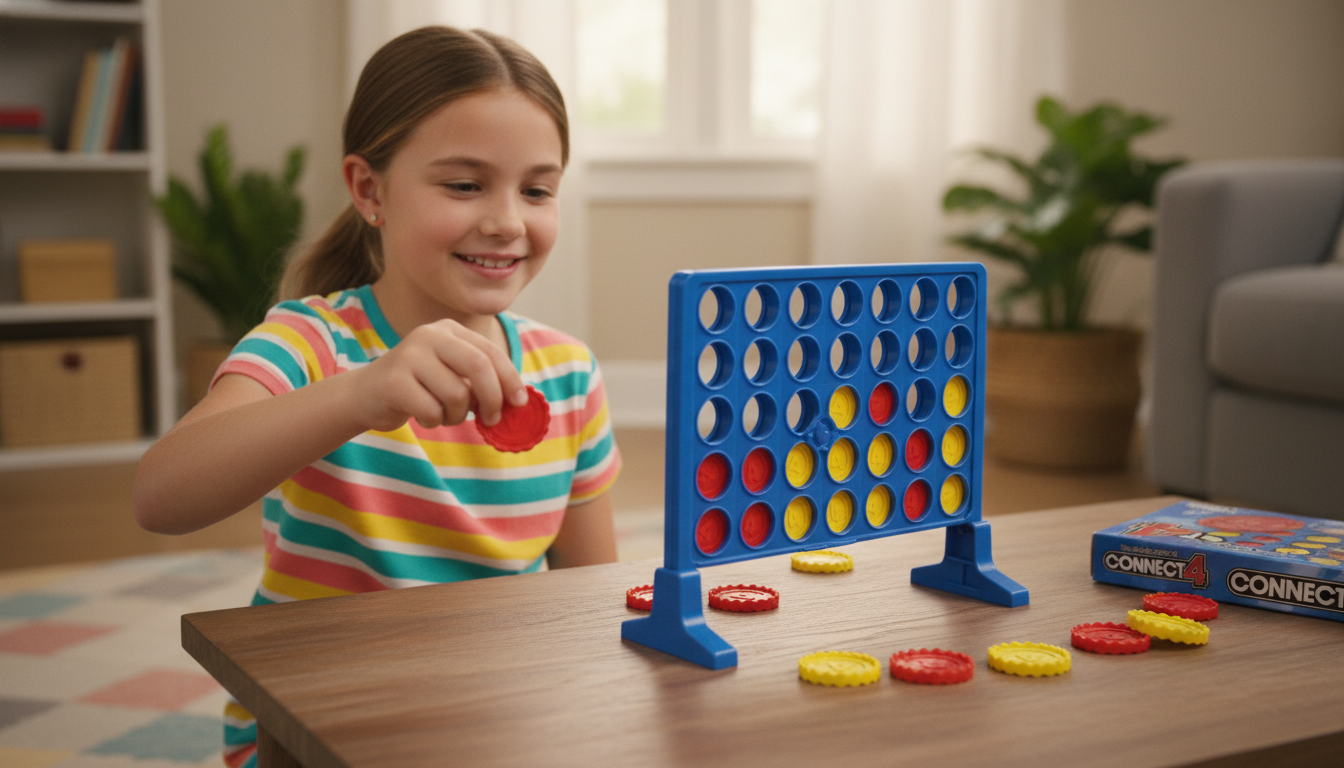 Hasbro Connect 4 Classic Grid Strategy Game
