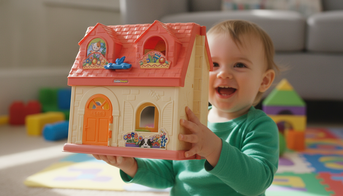 Fisher-Price Little People Surprise & Sounds Playhouse
