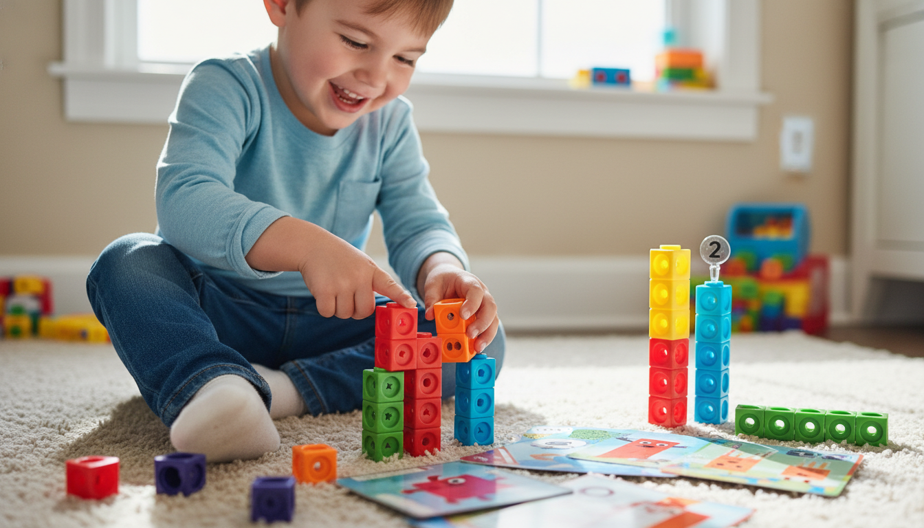 MathLink Cubes Numberblocks 1-10 Activity Set