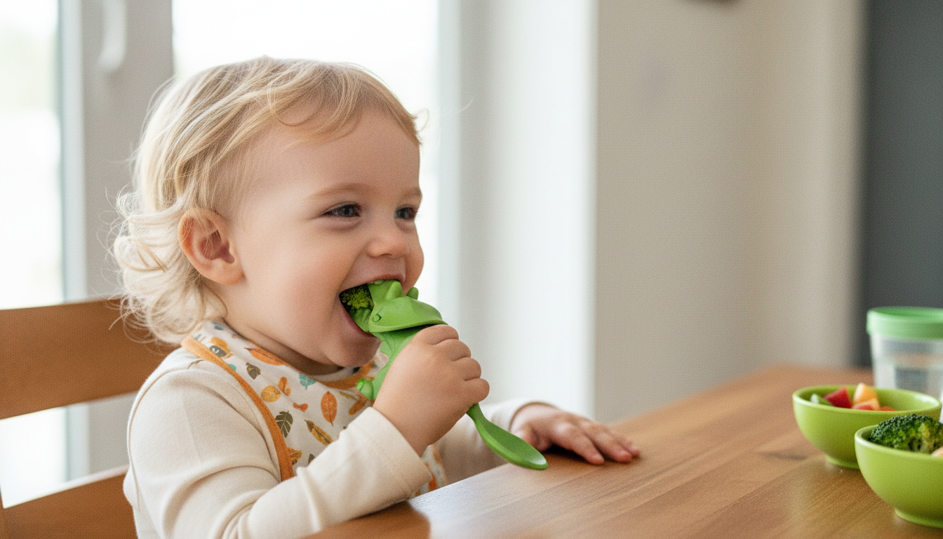 Jollycub Interactive Dino Toddler Utensils