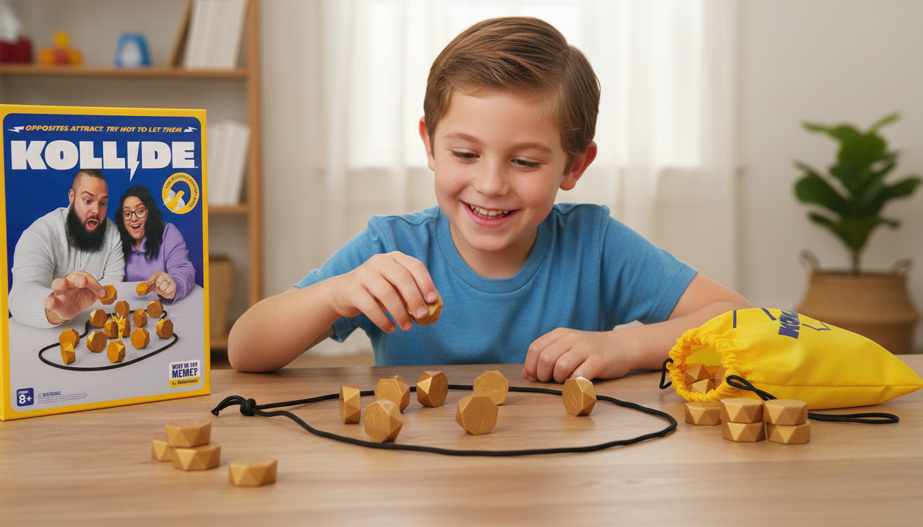 Kollide Magnetic Strategy Game for Family Fun
