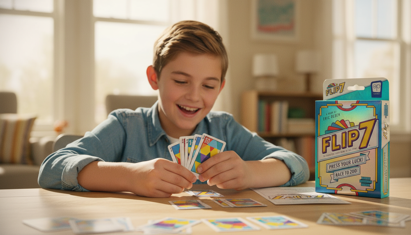 Flip 7 Fast-Paced Addictive Card Game for 8+